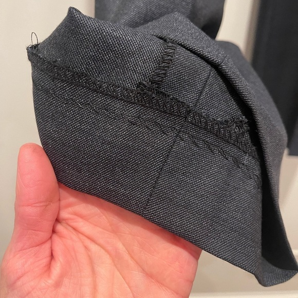 Armani Collezioni Navy Straight Leg Dress Pants - Picture 3 of 10